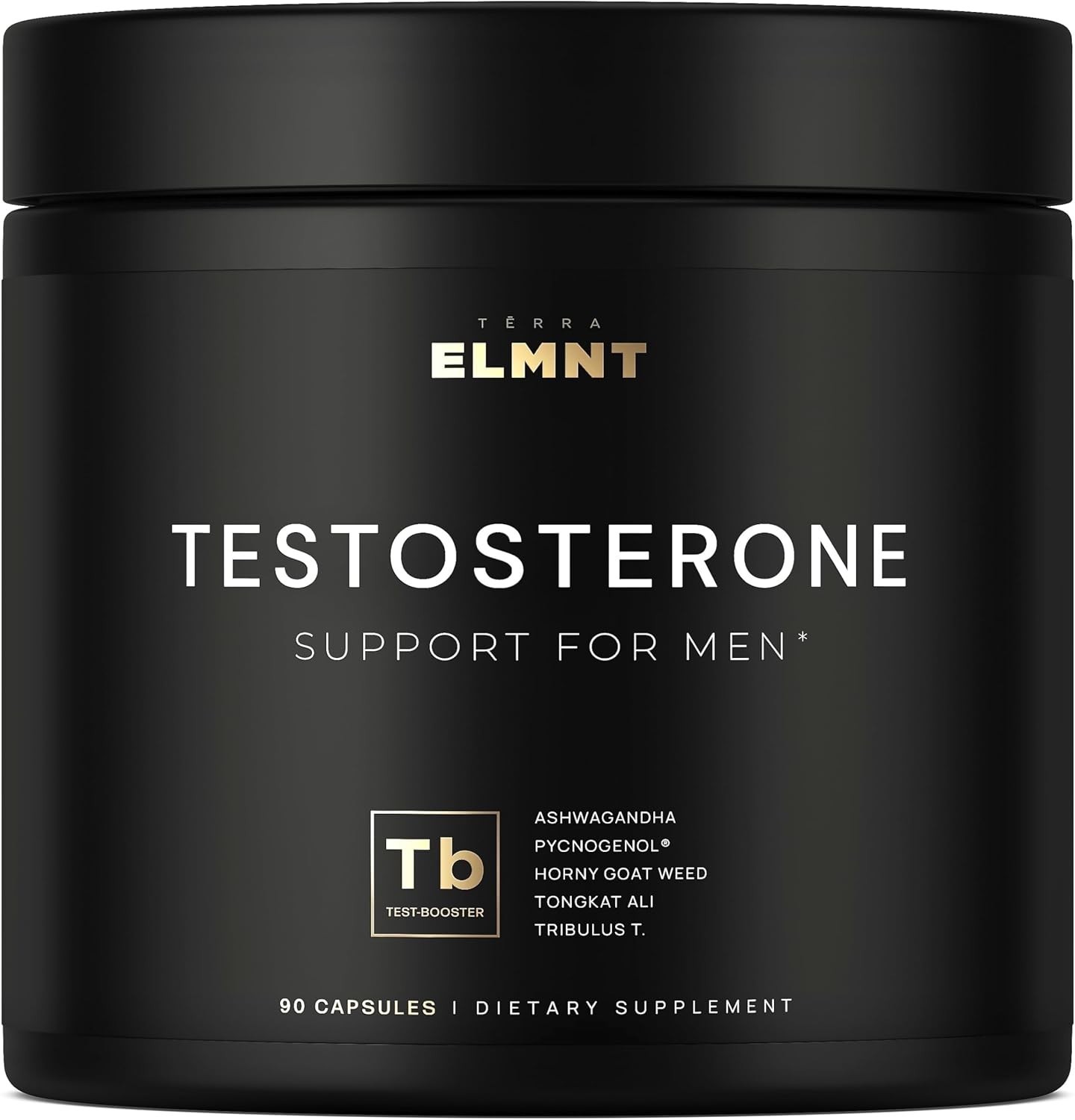 2,015mg Testosterone Booster for Men 8X Strength w. 1 Count (Pack of 90)