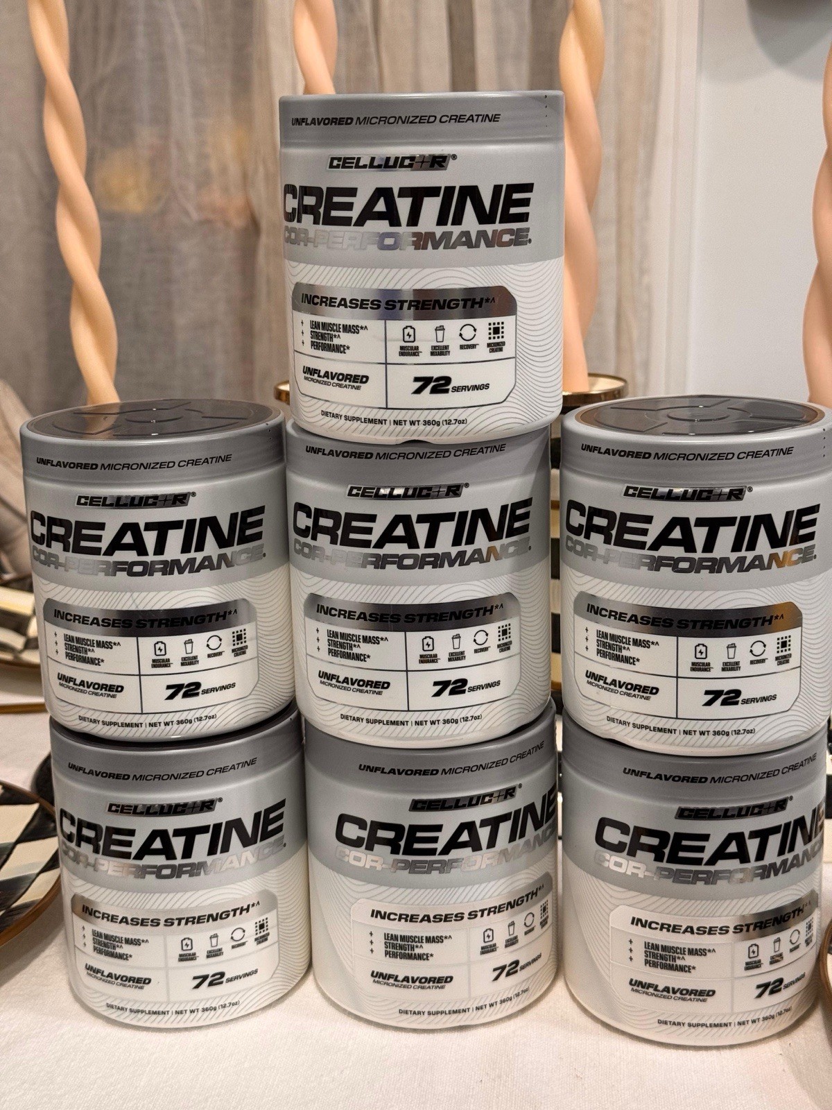Celluc + R Creatine Cor-Performance Dietary Supplement 12.7oz. /360G Exp 05/28