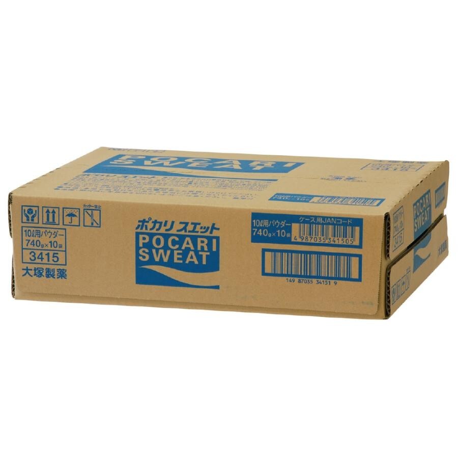 Otsuka Pocari Sweat Powder 740g For 10L x 10 bags New Sports Drink From Japan