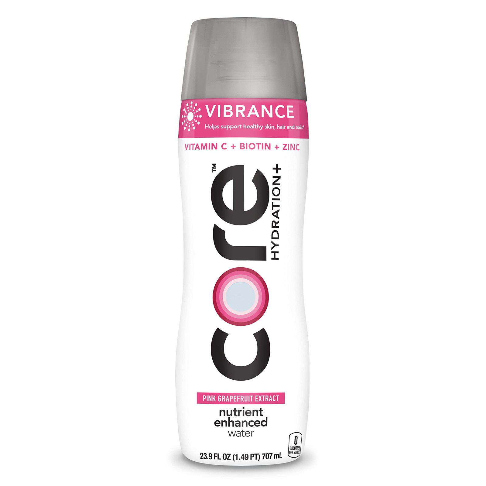 Core Hydration Plus Vibrance Drink Pack Of 12 23.9 Fl Oz With Nutrients”
