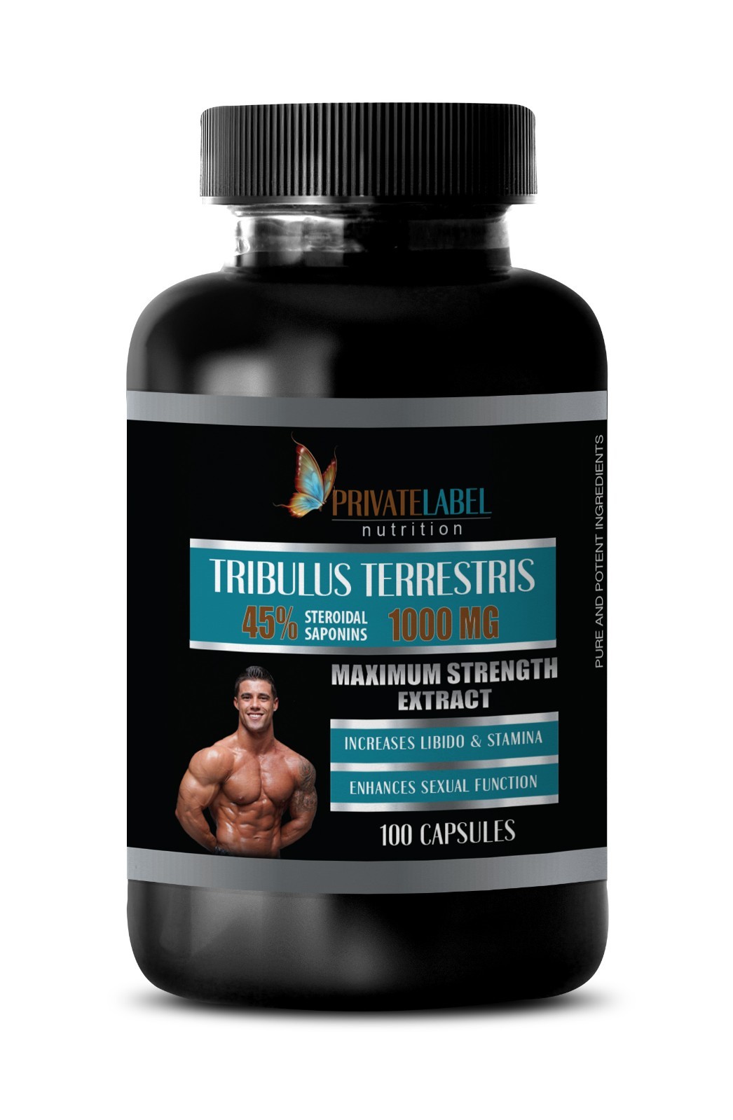 testosterone booster – TRIBULUS TERRESTRIS 1000 – sport supplements – 100 Caps