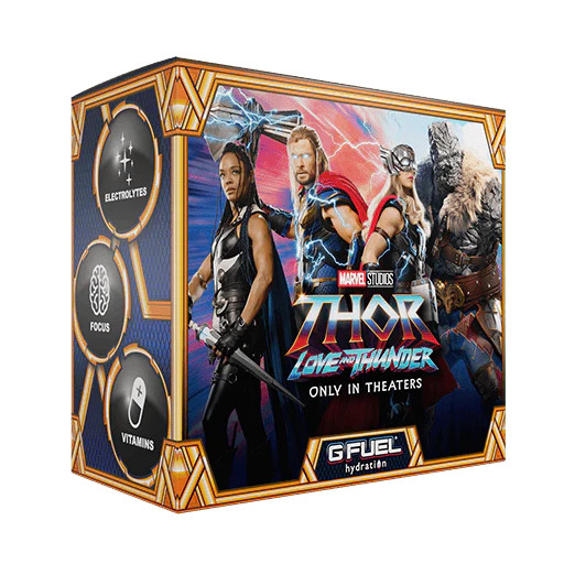GFUEL Hydration Marvel Studios Thor Love and Thunder Collector’s Box – Lemonade