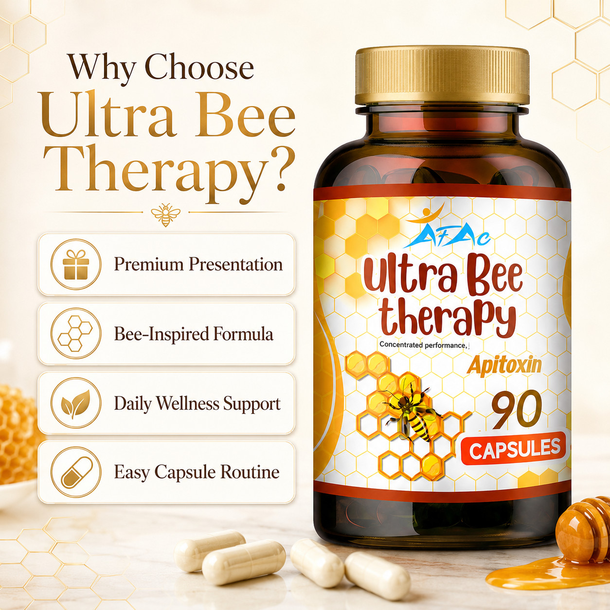 BIObee Kit Anti-Inflamatory Bee supplement Arthritis Miracle Muscular Support