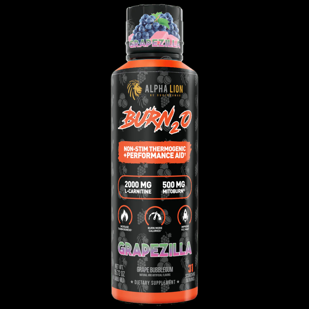 Alpha Lion Superhuman Scorch Stim-Free Rapid Fat Loss 31 Servings 3 Flavors New