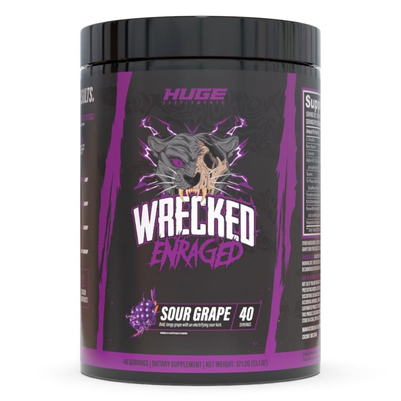 Extreme High-Stim Pre Workout Powder – Intense Energy, Focus & Strength Boost –