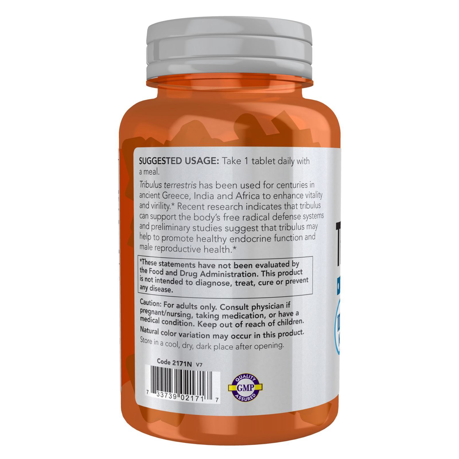 3 x NOW FOODS Tribulus 1000 mg 90 Tabs 45% Saponins Testosterone Boost