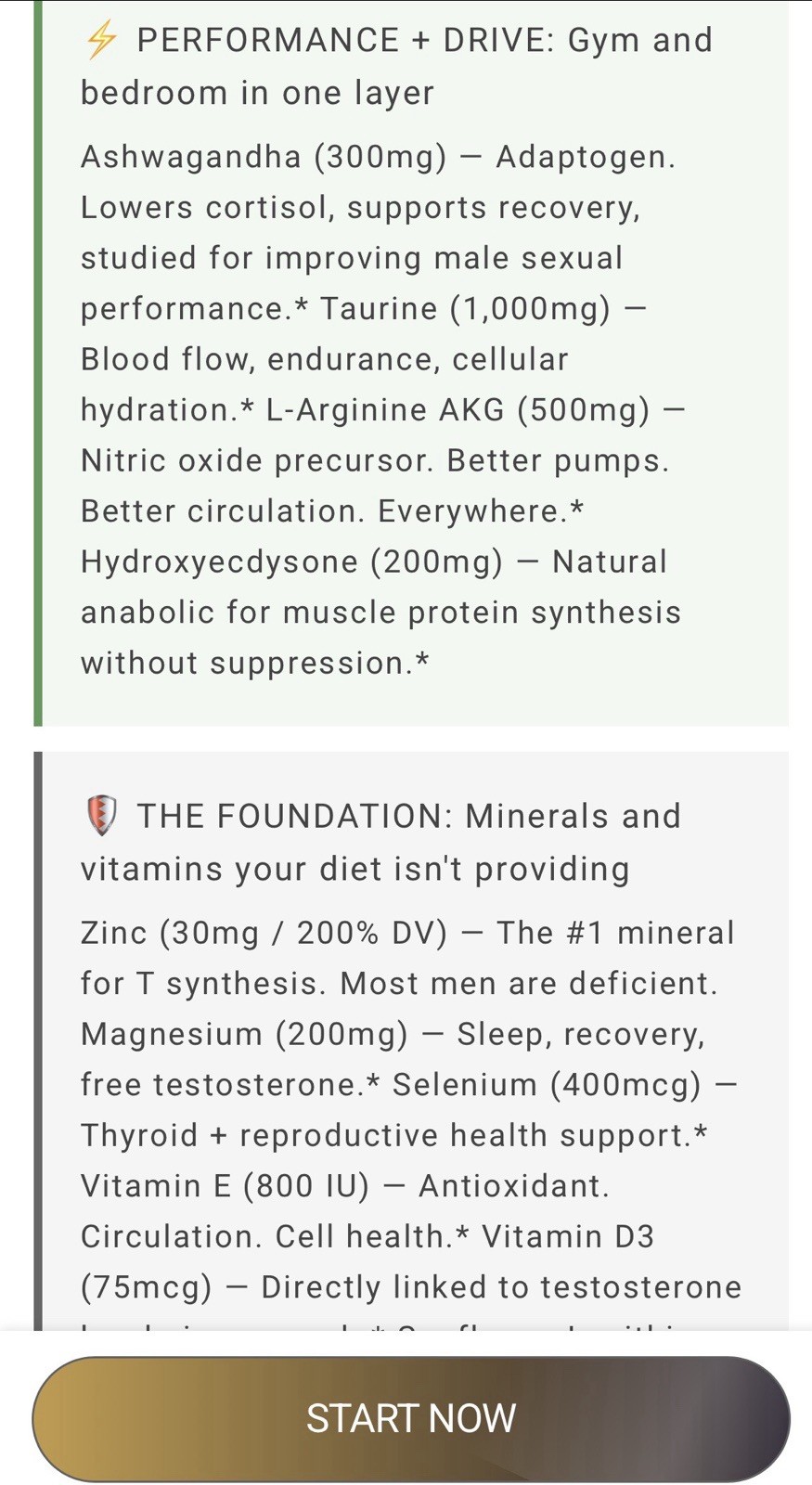 Titan🔱 Natty Test Base Blend 4 Optim. Strength/muscle Gains By Vintage Muscle💪