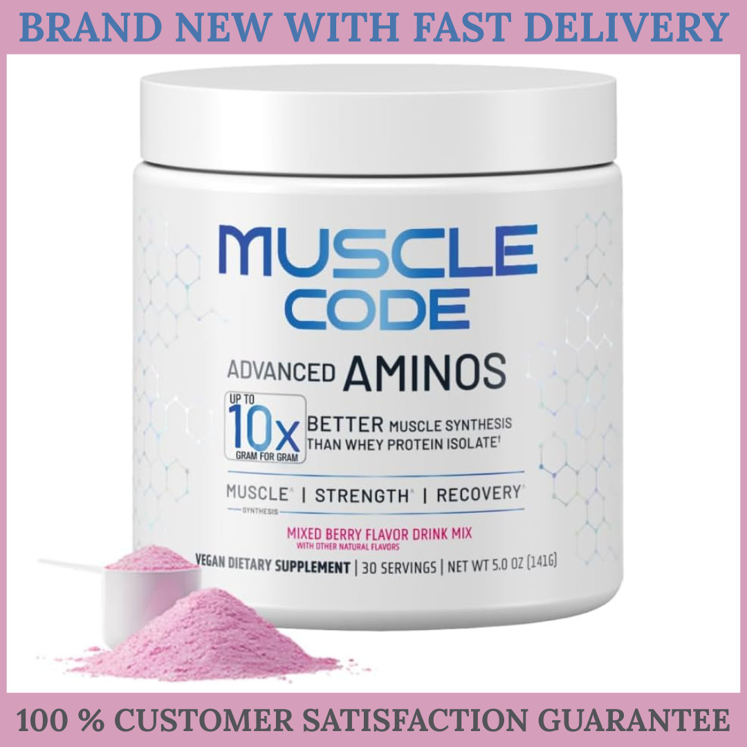 NAUTILUS Muscle Code Essential Amino Acid Powder Muscle Synthesis & Repair & Str
