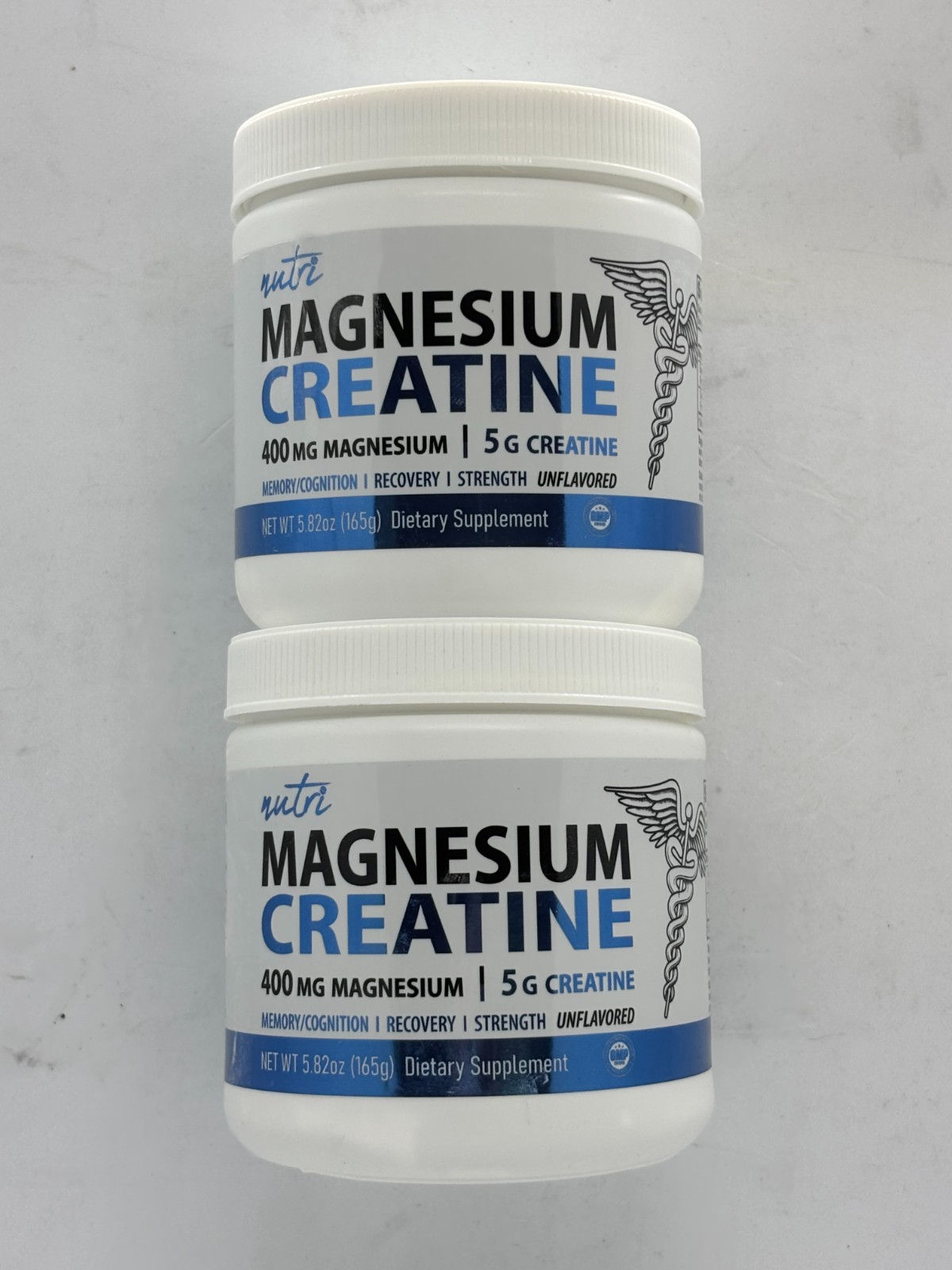Nutri Magnesium Creatine 2 x 5.82z., Exp. 4/2029, FREE SHIPPING!!