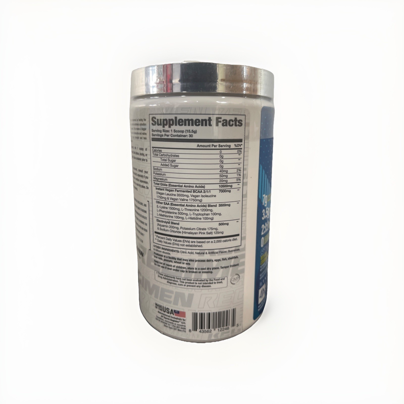 ALPHA PRIME SPORTS LEGACY SERIES EAA+HYDRO pre workout Blue Crystal