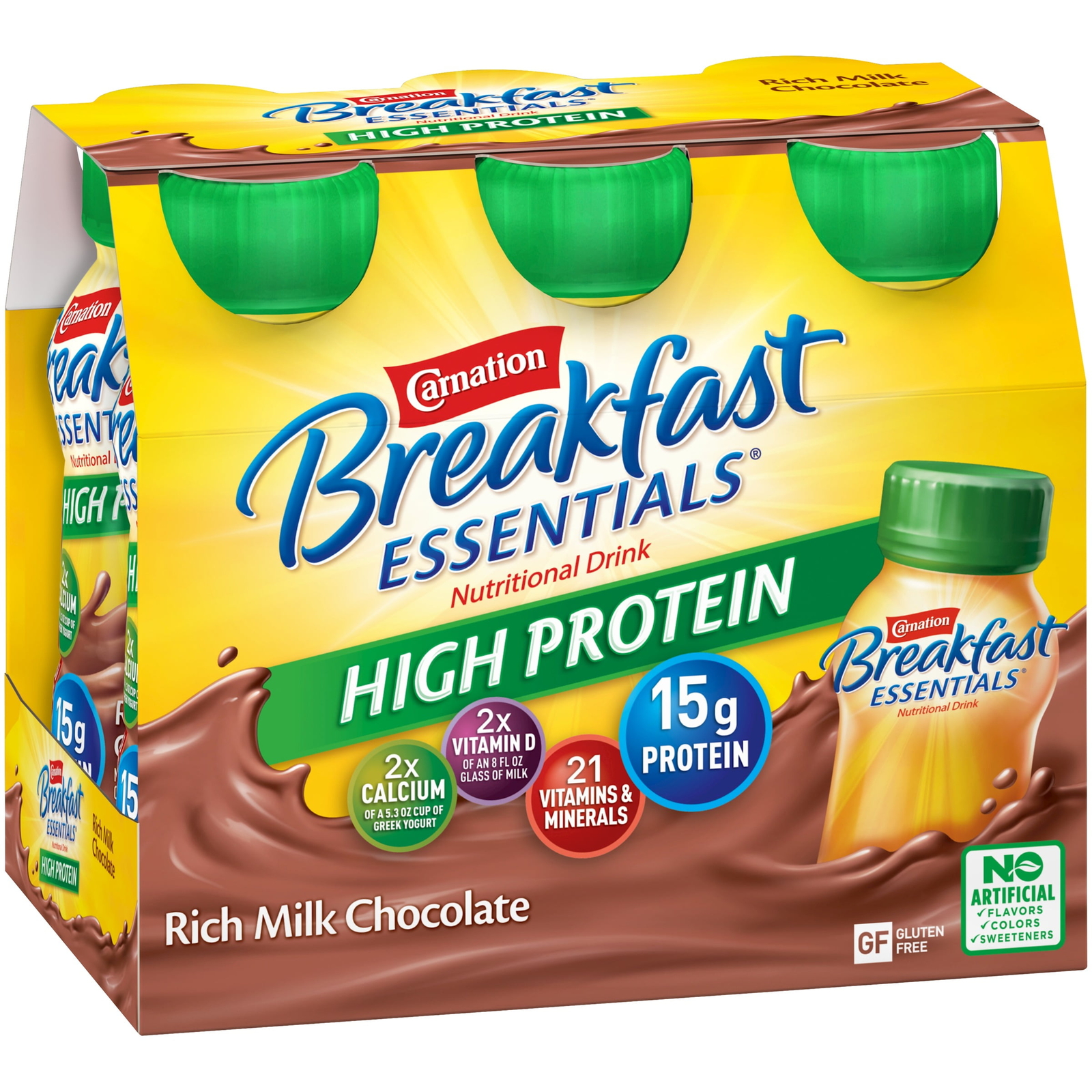 Carnation Breakfast Essentials High Protein Nutritional DrinkRich Milk Chocolate