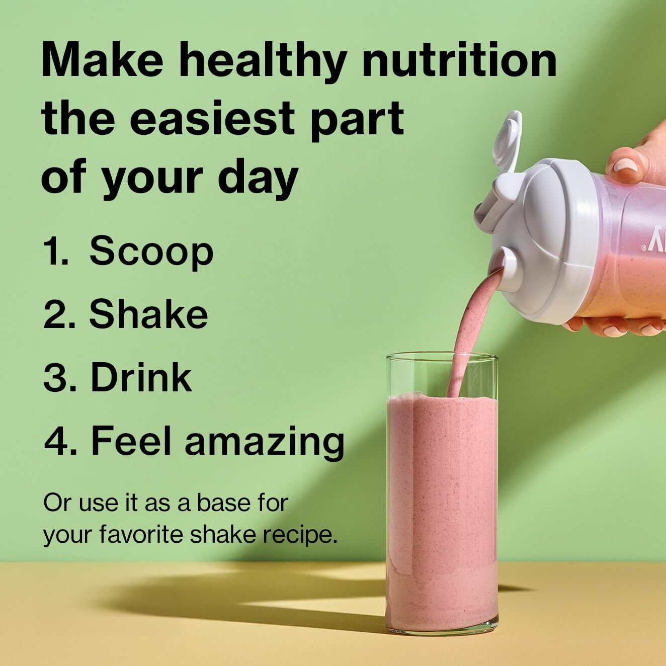shakeology 0g Added Sugar Whey Protein Powder Blend – Gluten Free Superfood P…