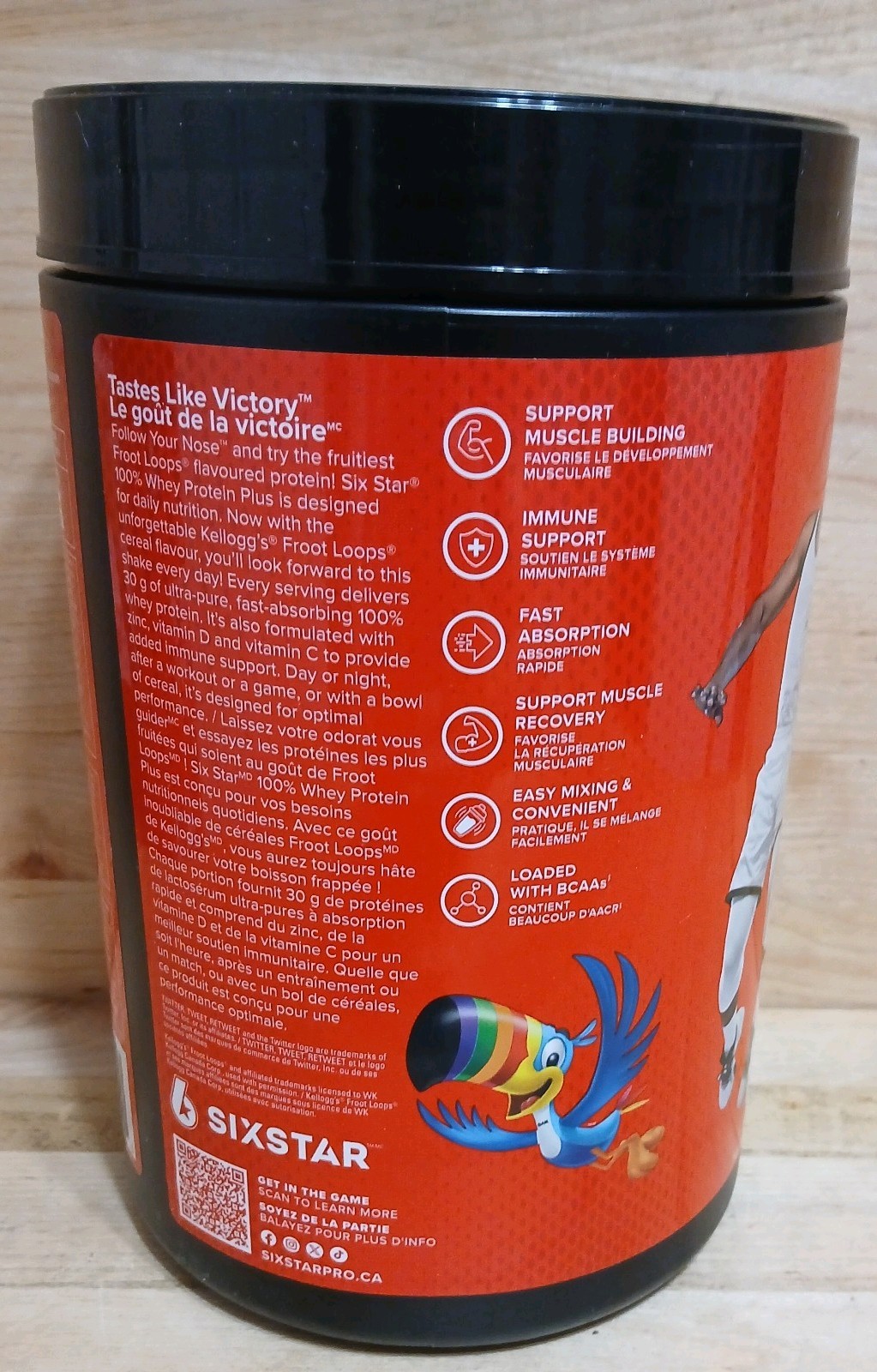 2 JUG: SIX-STAR 100% WHEY PROTEIN+[30g] SUPPORTS: Inmune/Muscles BCAAs 18serving