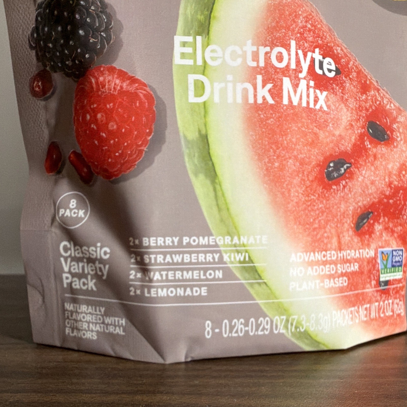 Cure Hydration Electrolyte Drink Mix Powder Variety Pack Vegan 8 Pack 2 oz