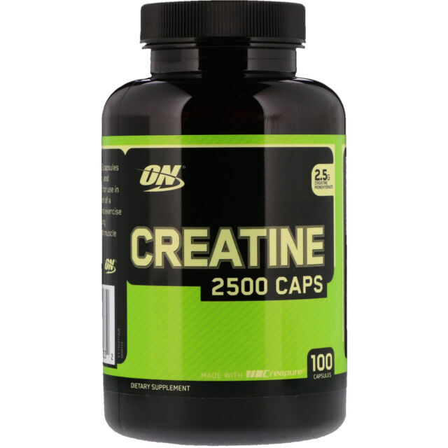 Optimum Nutrition Micronized Creatine – 100 Capsules