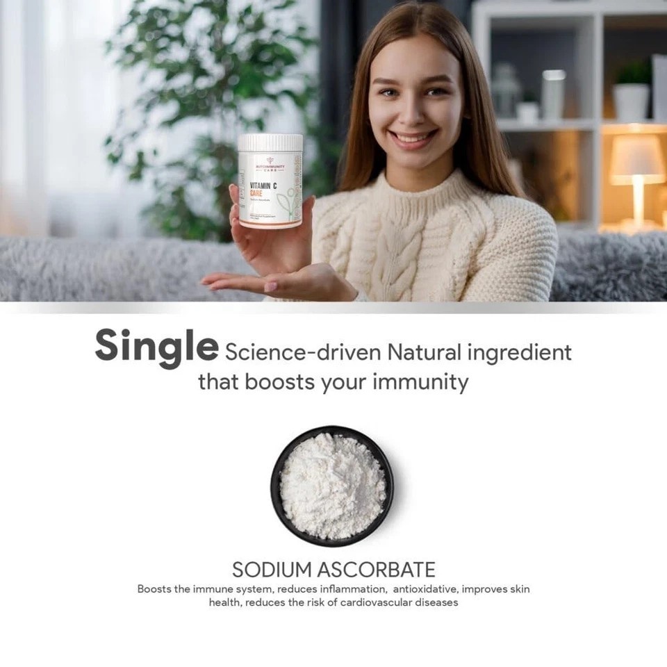 Autoimmunity Care: Vitamin C Care – Boosts Immunity Supplement (150gm) D820