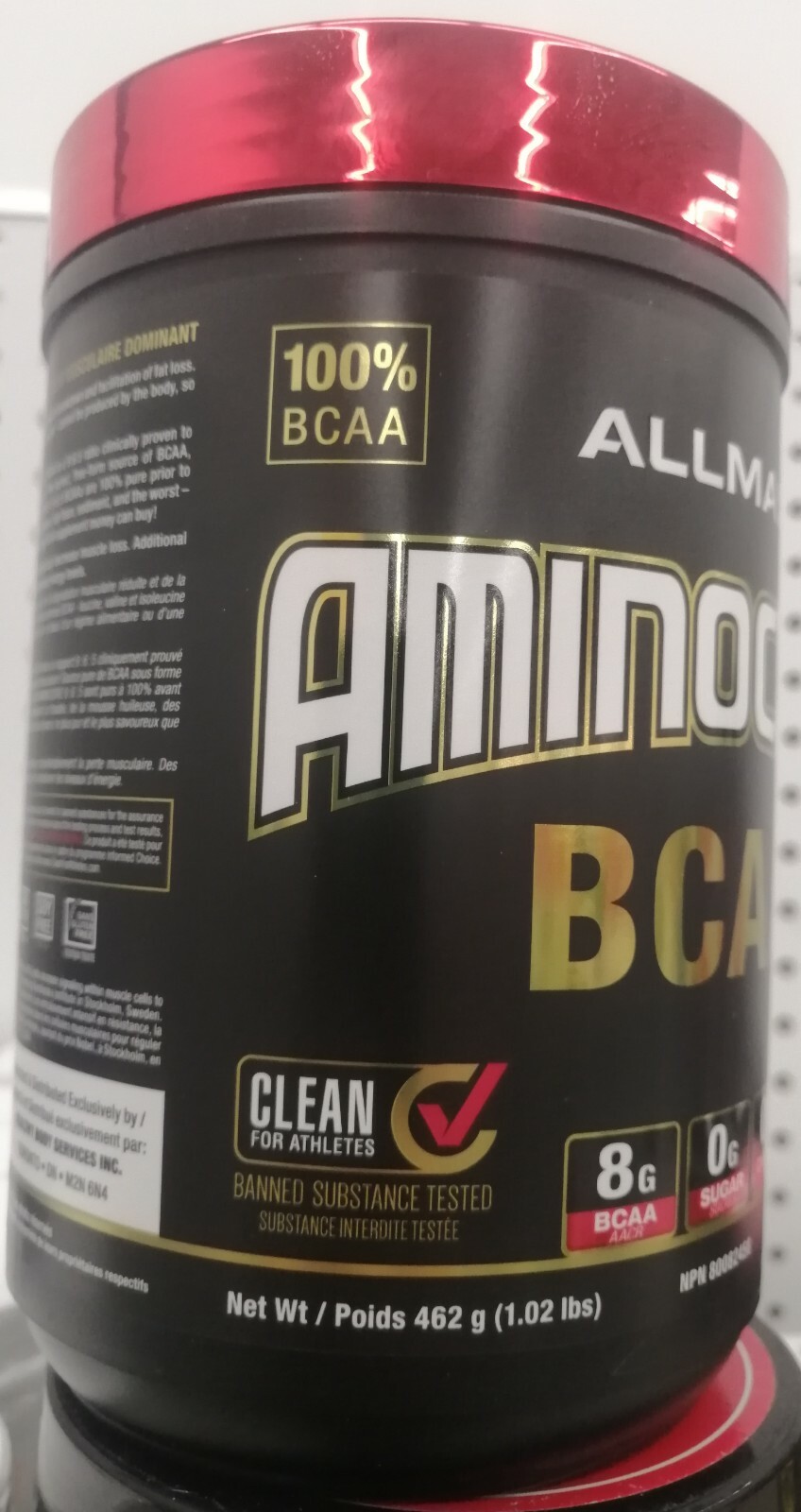 Allmax Aminocore BCAA – 1.02 lbs (462 g)