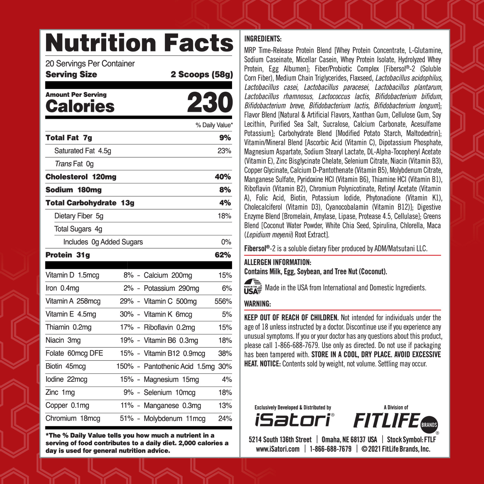 Eat Smart Complete Meal Replacement Shake with Protein – Sweet Vanilla-20 Serve