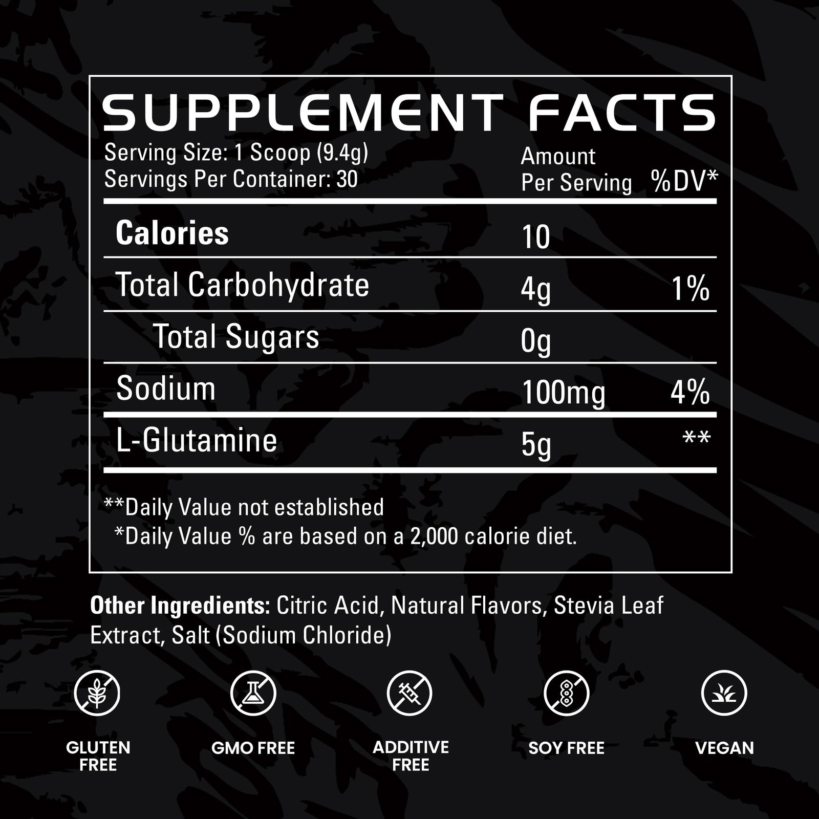 Gains in Bulk LGlutamine, Gluten Free Glutamine Powder for Muscle Recovery an…