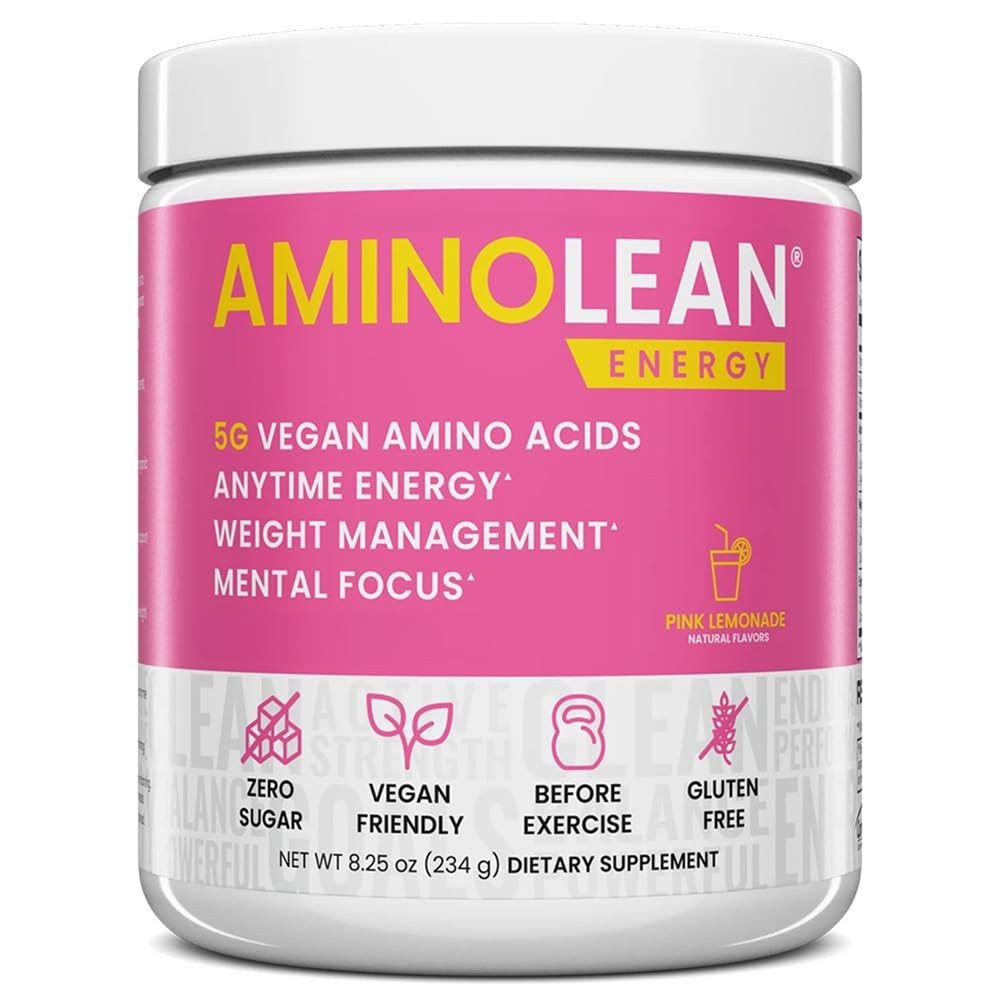 Rsp Nutrition Aminolean Energy Pink Lemonade 8.68oz