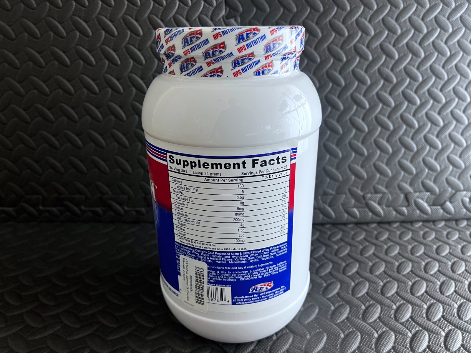 APS Nutrition Isomorph 28 Pure Whey Isolate Chocolate Milkshake 2 lbs (907 g)