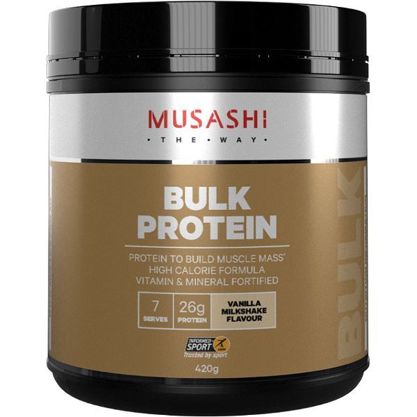 Musashi Bulk Protein Vanilla 420g