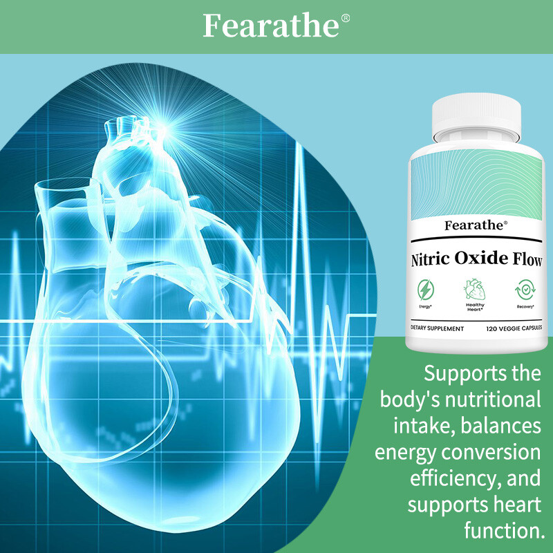 nitric oxide fluid supplement, supports heart function and muscle health