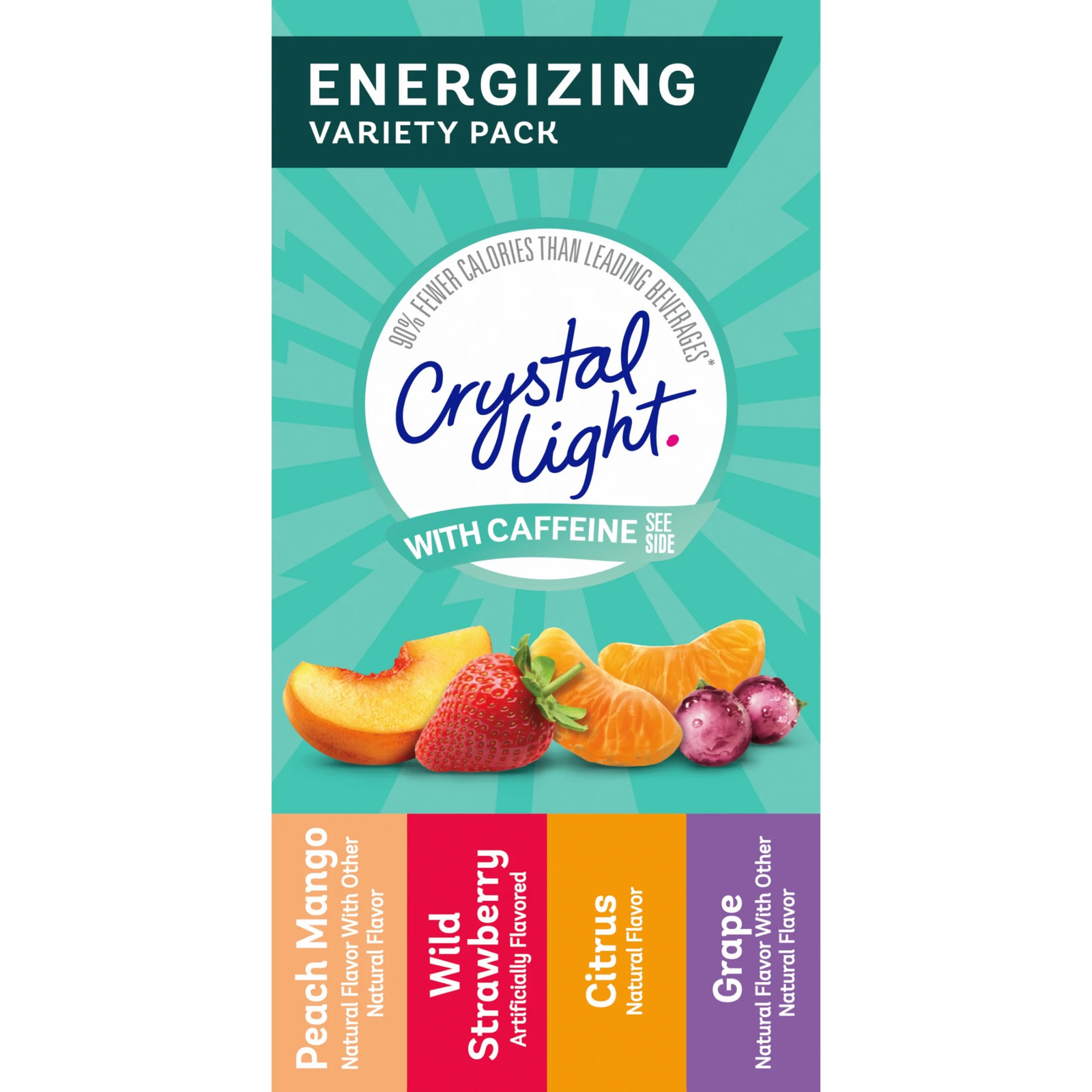 Crystal Light On-The-Go De 44 Ct Variety 3 Pack FREE FAST Shipping