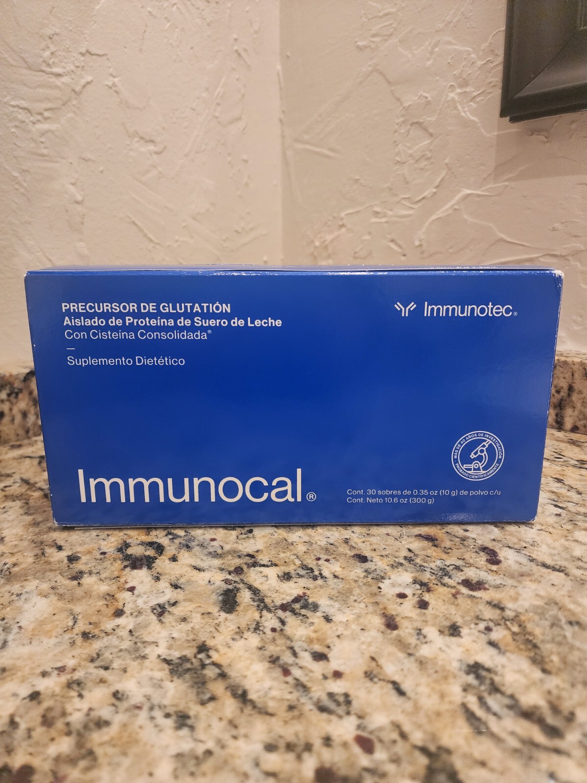 Immunocal Classic/Regular Glutathione Precursor,30 Pouches by Immunotec EXP12/24