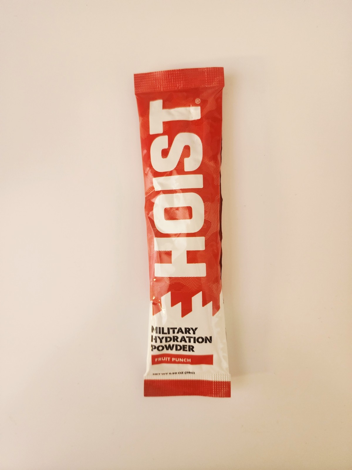 Hoist Military Hydration Electrolyte Powder Fruit Punch 12, 24, 36 or 100 packs