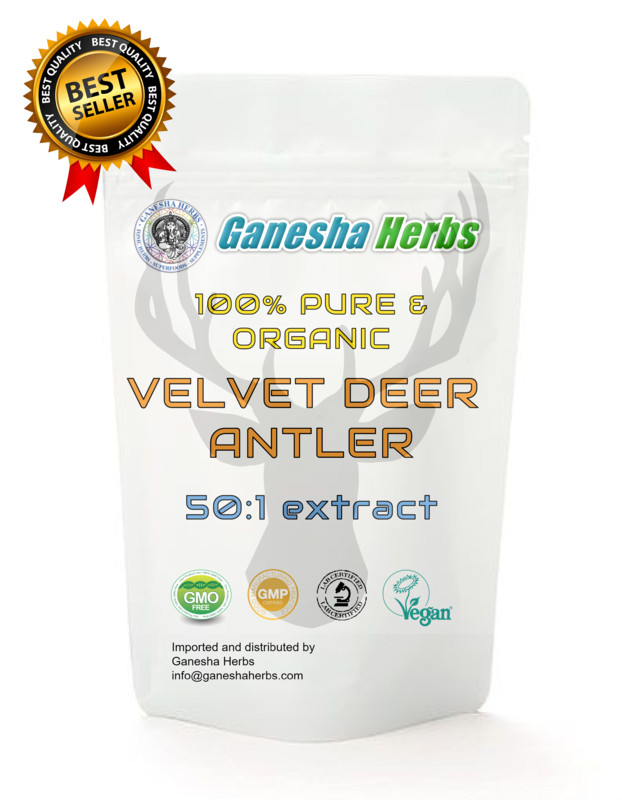 RED VELVET DEER ANTLER EXTRACT POWDER 100 grams NO FILLERS! PREMIUM QUALITY!