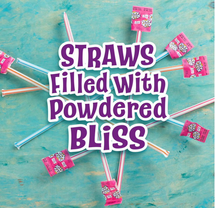 Wonka Pixy Stix Sour Powder Straws, Grape, Maui Punch, Cherry, 85 Count
