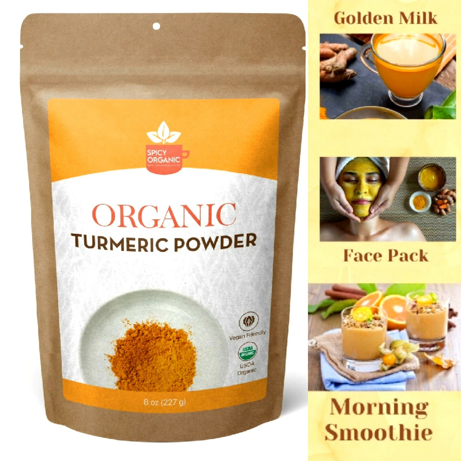 TURMERIC POWDER 1lb ORGANIC, Boost Immunity, Healthy Gift, Joint Support, Weight