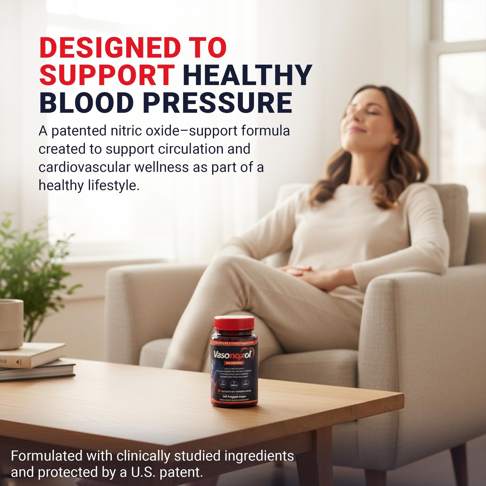 Panoxol Vasonoxol U.S. Patented Nitric Oxide Supplement For Blood –