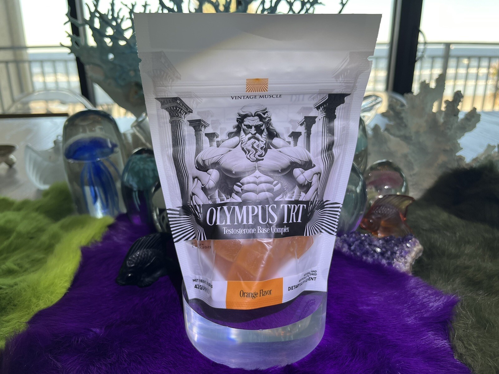 Olympus TRT 4Dhea 2 Step PreCursor 2 Test. Base Gummies By Vintage Muscle💪🏛️🌍