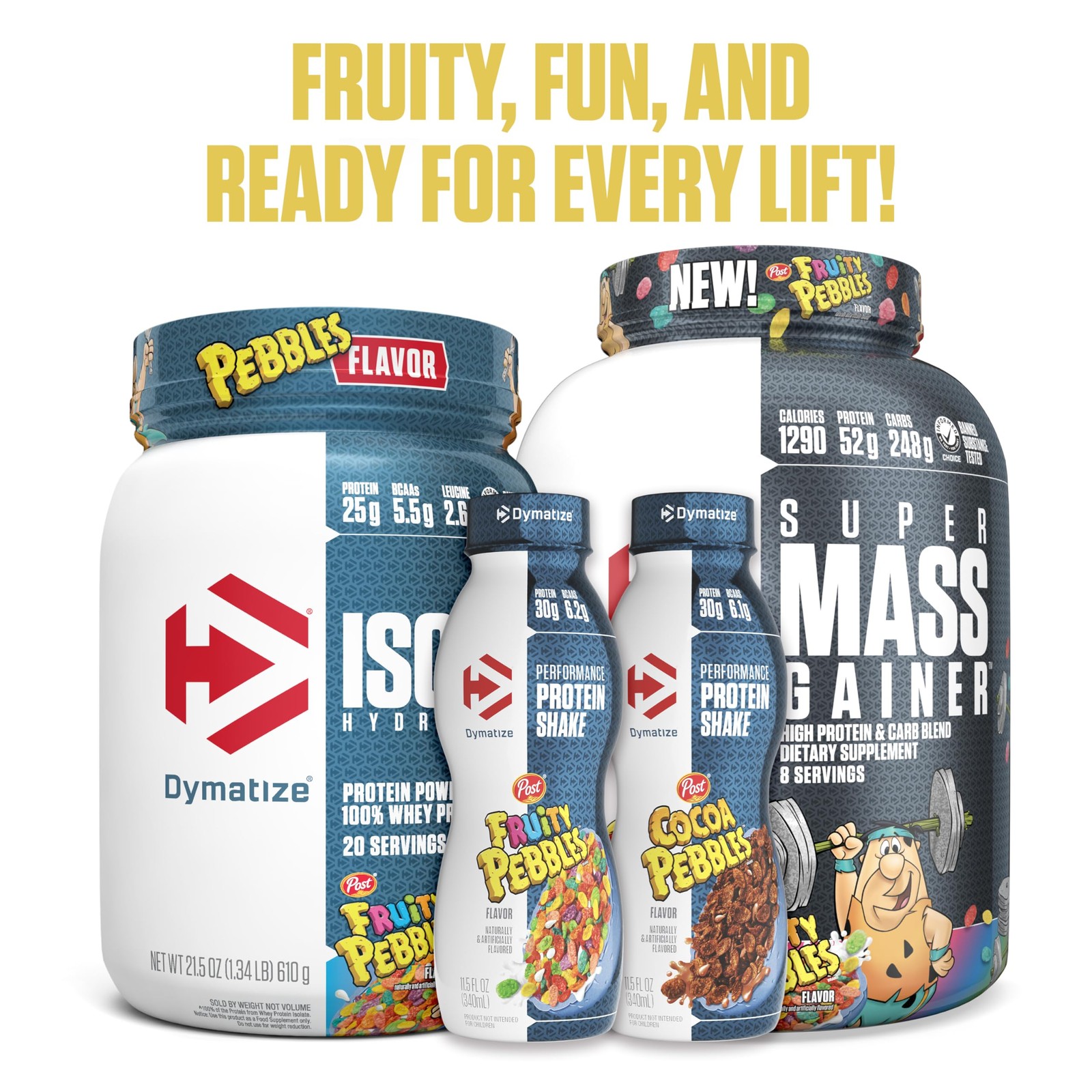 Dymatize x Fruity Pebbles ISO100 Whey 5 Pound (Pack of 1),
