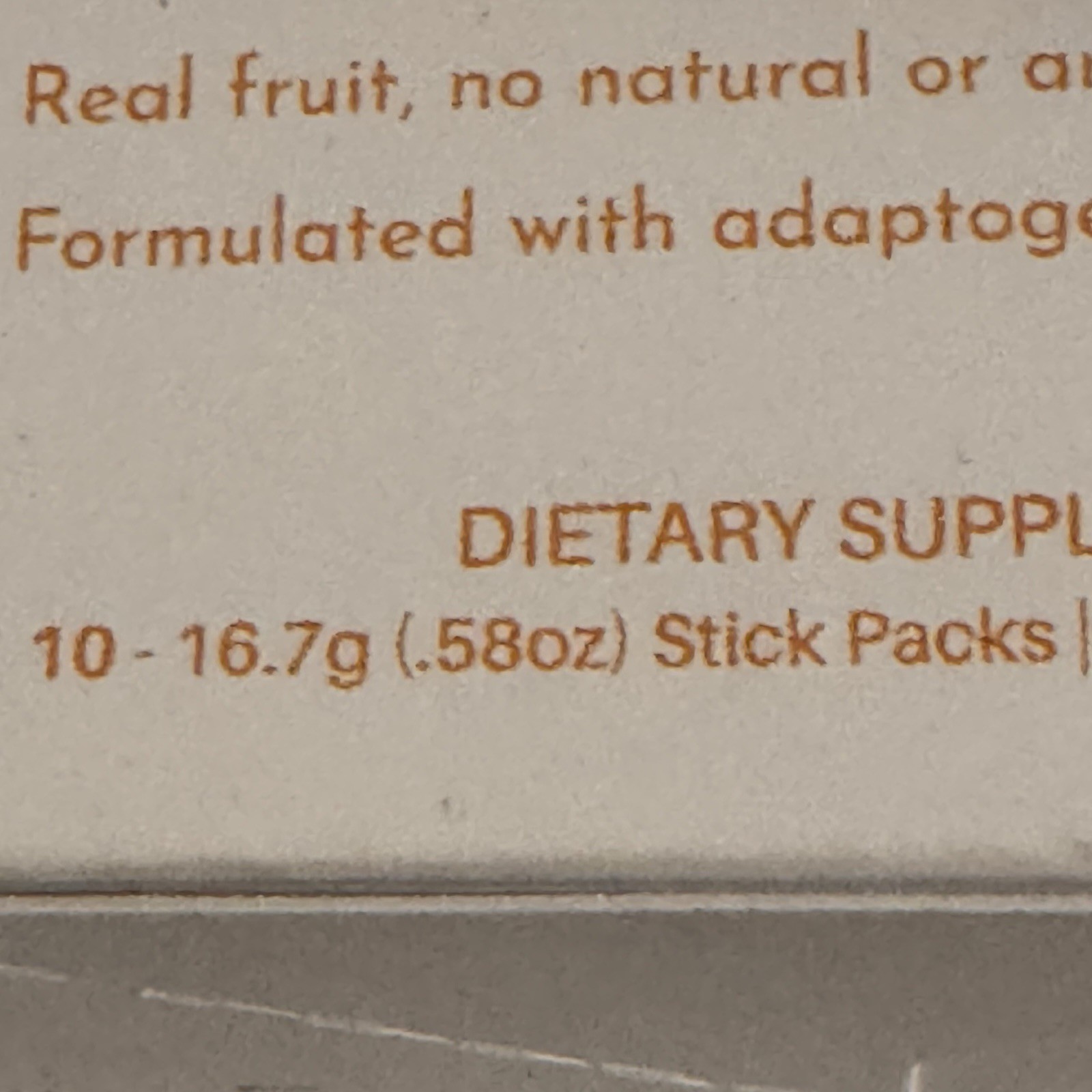 3x Just Ingredients Pre-Workout Drink Packet Orange Pineapple 10 Sticks Ea 12/27