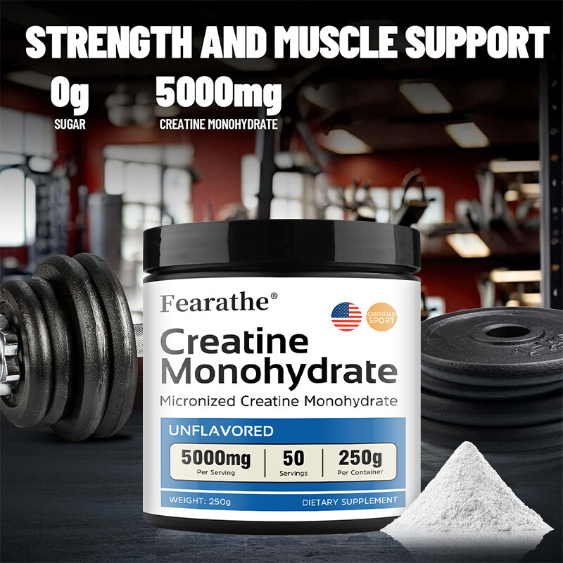 Creatine Monohydrate Powder For Men And Women,Energy,Strength And Muscle Support