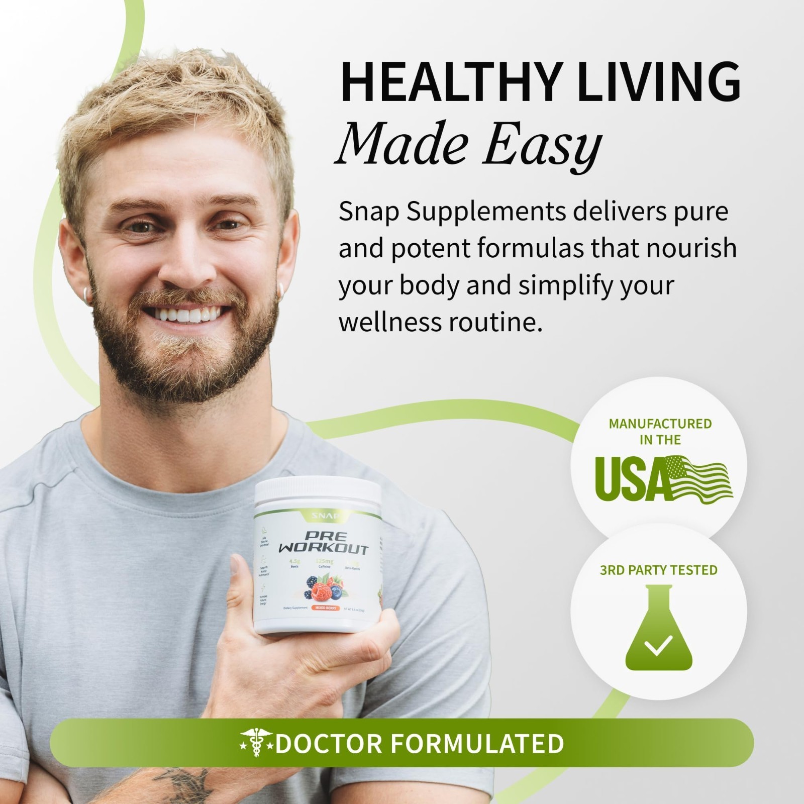 Natural Beet Root Powder – Plant-Based Pre Workout for Energy & Endurance, Nitri
