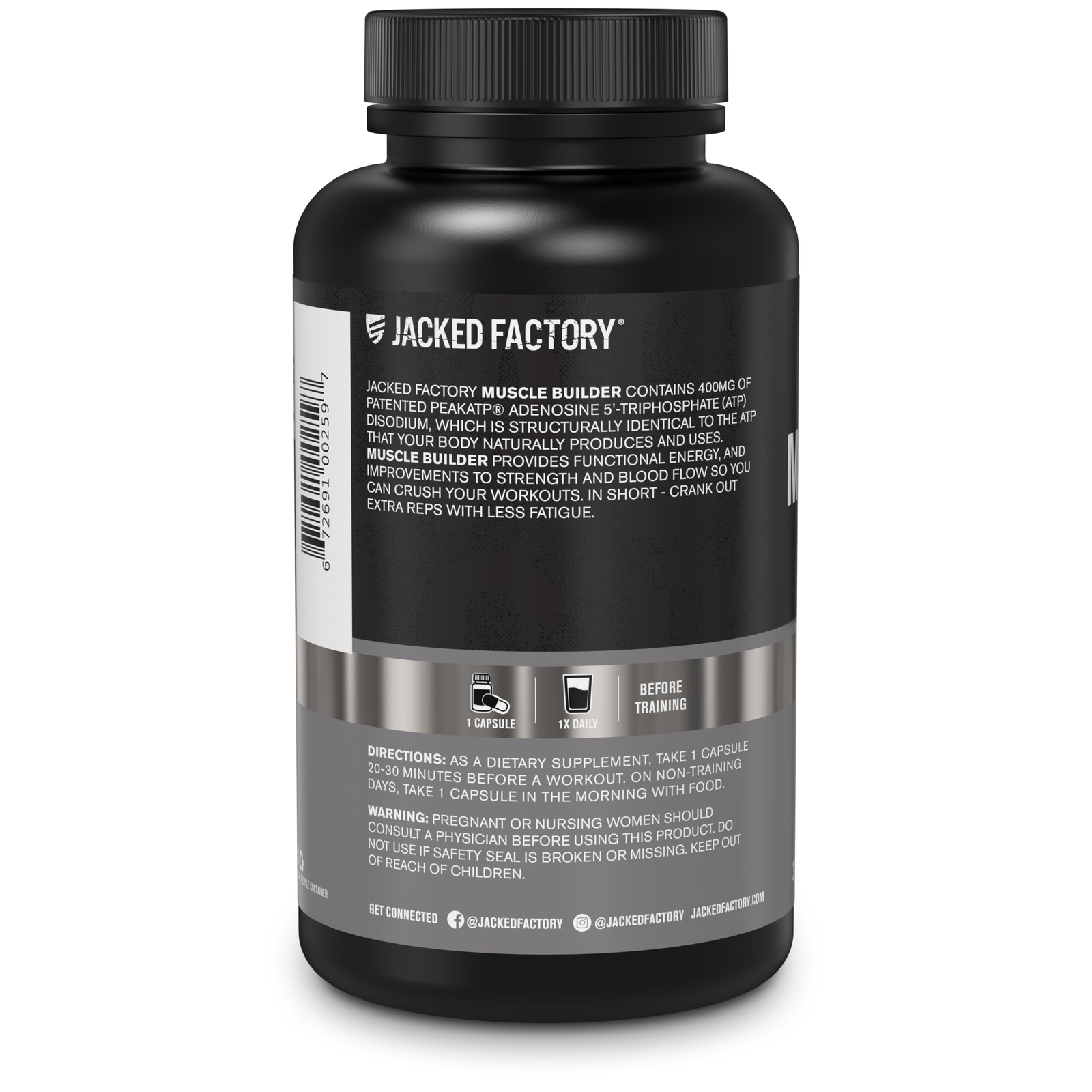 Essentials Muscle Builder – Daily Muscle Builder for Men with Peak ATP to Sup…