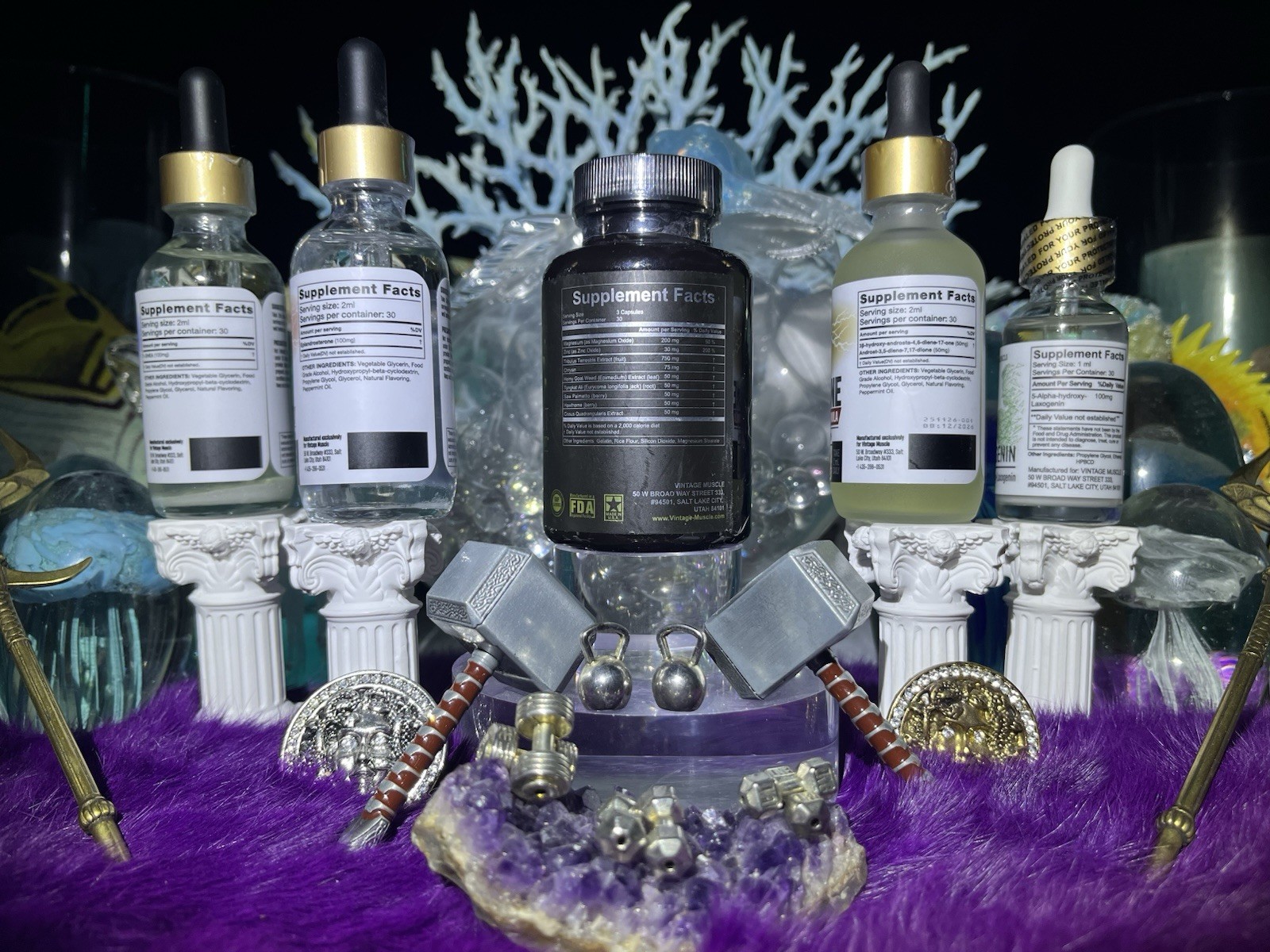 Vm💪Dry,Lean Gainer/Cuts Cycle🔁 Deal📦EpiAlpha Stack,Androl,Laxogenin,&pct🧪🏛️