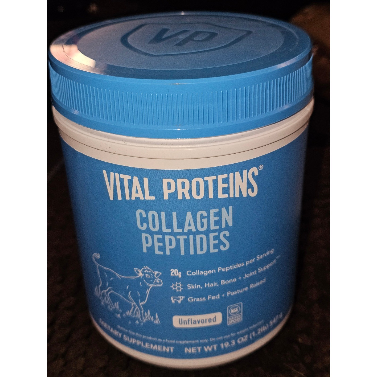 New Vital Proteins Collagen Peptides 19.3oz Expires 2/5/2030
