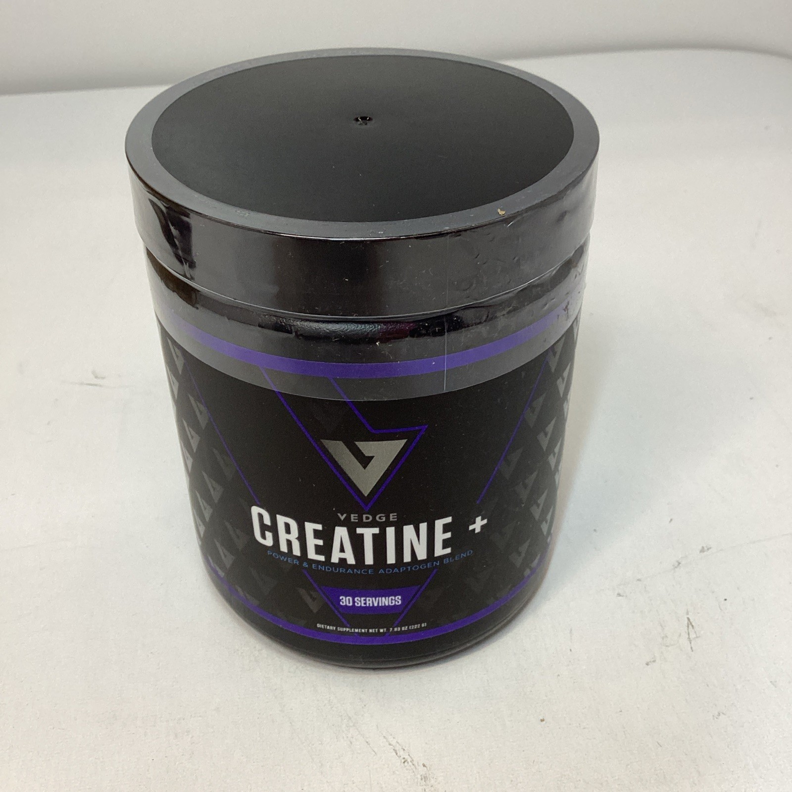 2x Vedge Nutrition Creatine + 30 Servings Monohydrate Powder Exp 10/2027