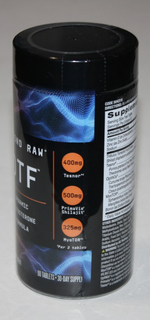 GNC / Beyond RAW – DTF Dynamic Testostereone Formula – 90 Tablets – Exp 04/27
