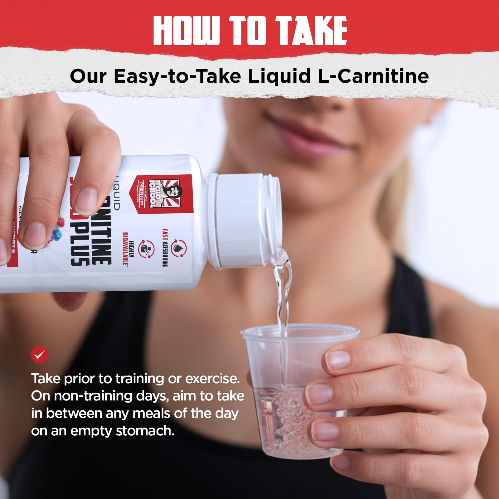 Old School Labs Liquid L-Carnitine 3000 Plus Advanced 4-In-1 Formula Acetyl