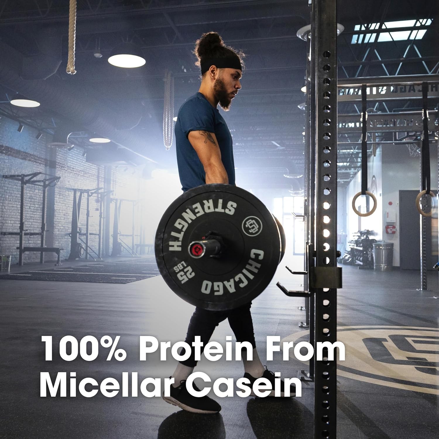 Optimum Nutrition 100% Micellar Casein Creamy Vanilla 2 Pound Slow Digest