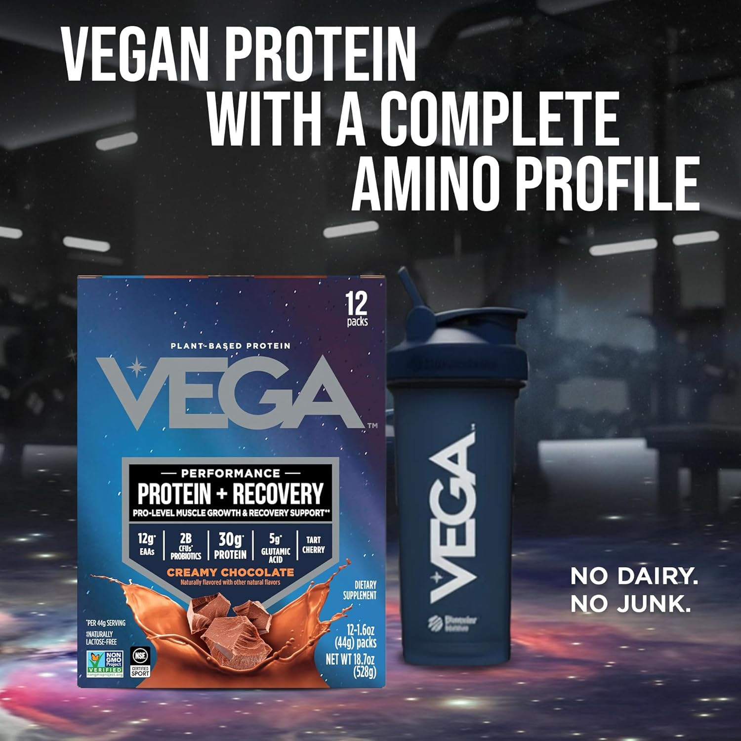 Protein + Recovery, Chocolate – 30G n Protein, Dairy & Gluten Free, Probiotics,