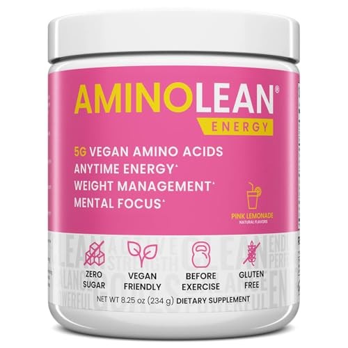Rsp Nutrition Aminolean Energy Pink Lemonade 8.68oz