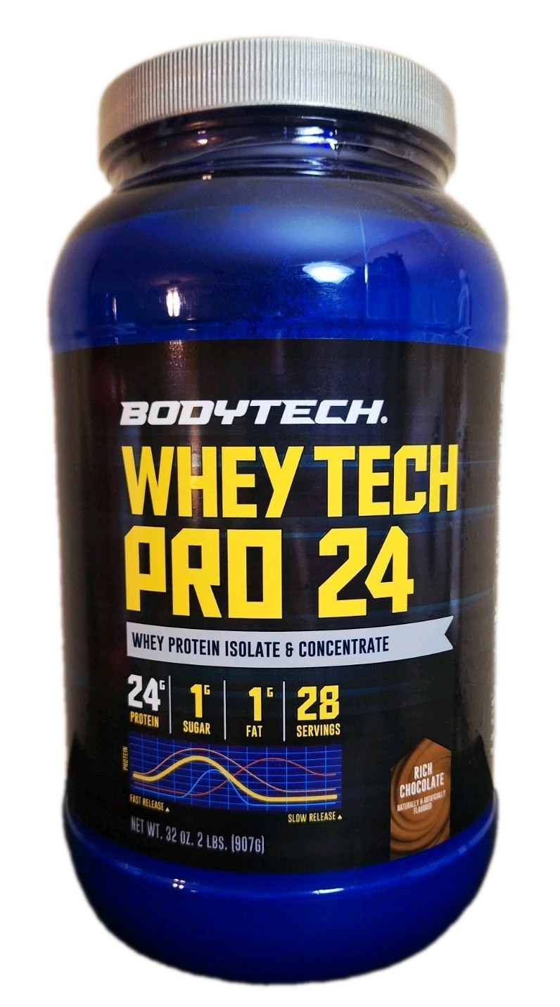 WheyTech Pro 24, Chocolate 🍫, 24g Protein, 2lbs, 28 Servings, 11/2027✨️