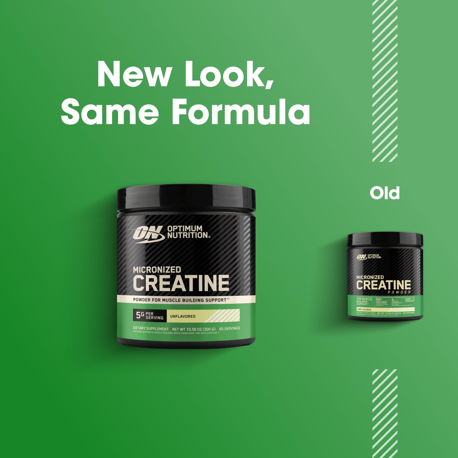 Optimum Nutrition Creatine, Micronized 60 Servings (Pack of 1), Unflavored